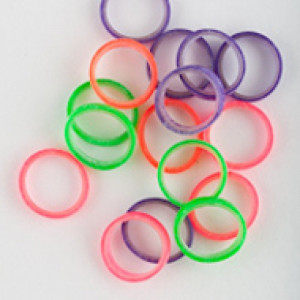 Цветные кольца  эластичные (100 шт.) ZOO (Ormco)
